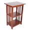 Alaterre Furniture Mission 2 Shelf End Table, Cherry AMIA0260 - alternate 1